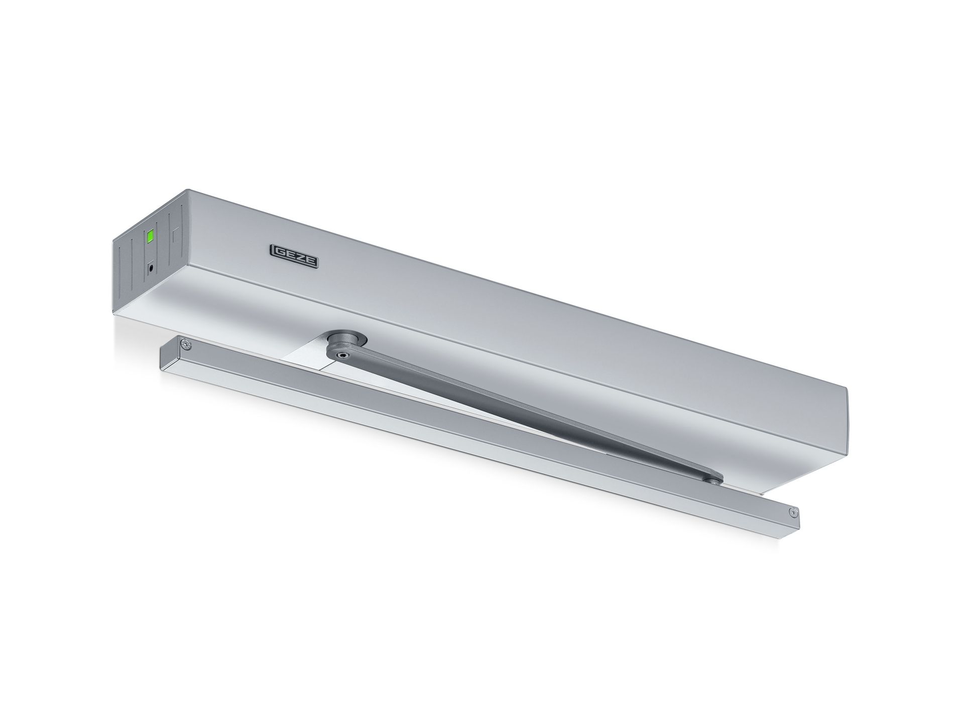 GEZE Powerturn 門扇載重圖與門框安裝剖面圖